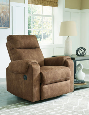 Edenwold - Rocker Recliner - Brindle - R&R Furniture Gallery (Fountain Valley, CA)