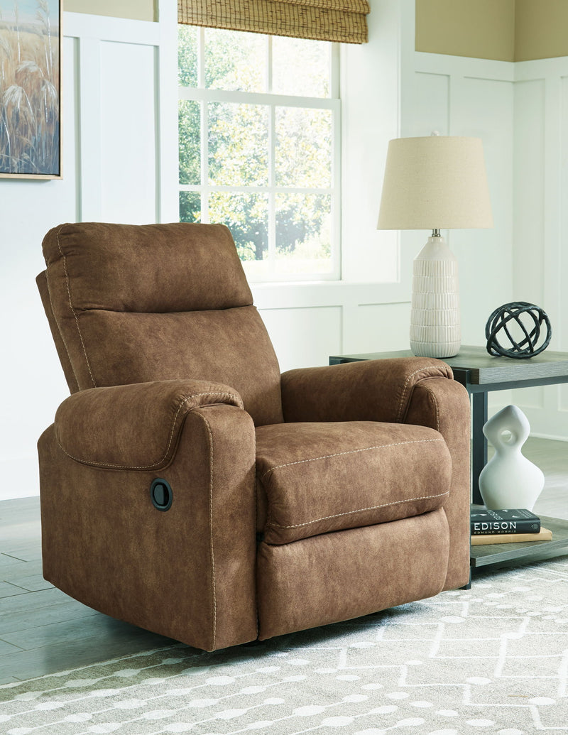 Edenwold - Rocker Recliner - Brindle - R&R Furniture Gallery (Fountain Valley, CA)