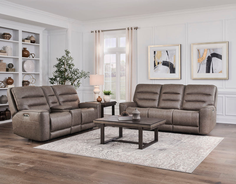 Parker Living Lawson 3-piece power reclining sofa set with plush cushions and modern design in a stylish living room setting.