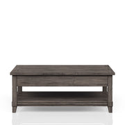Lift Top Cocktail Table With Casters - Gray - R&R Furniture Gallery (Fountain Valley, CA)
