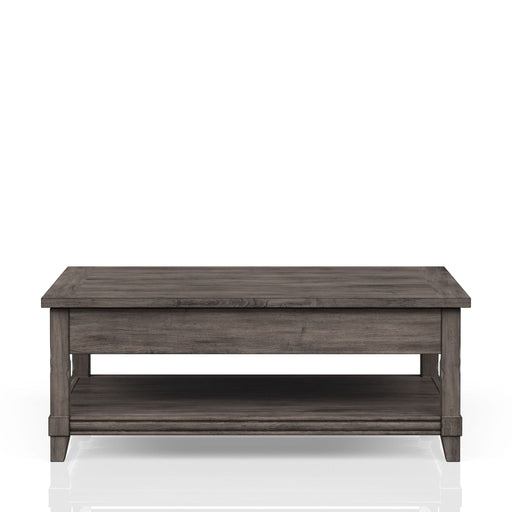 Lift Top Cocktail Table With Casters - Gray - R&R Furniture Gallery (Fountain Valley, CA)