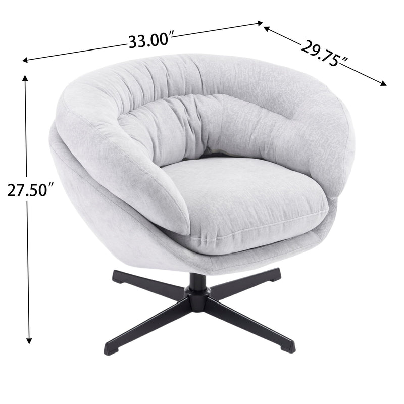 Modern Office Chair With 360 Degree Swivel - R&R Furniture Gallery (Fountain Valley, CA)