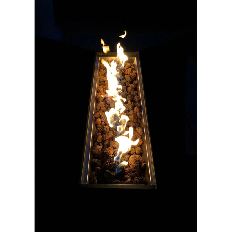 Outdoor Fire Pit Table With Lid Fuel Versatility - R&R Furniture Gallery (Fountain Valley, CA)