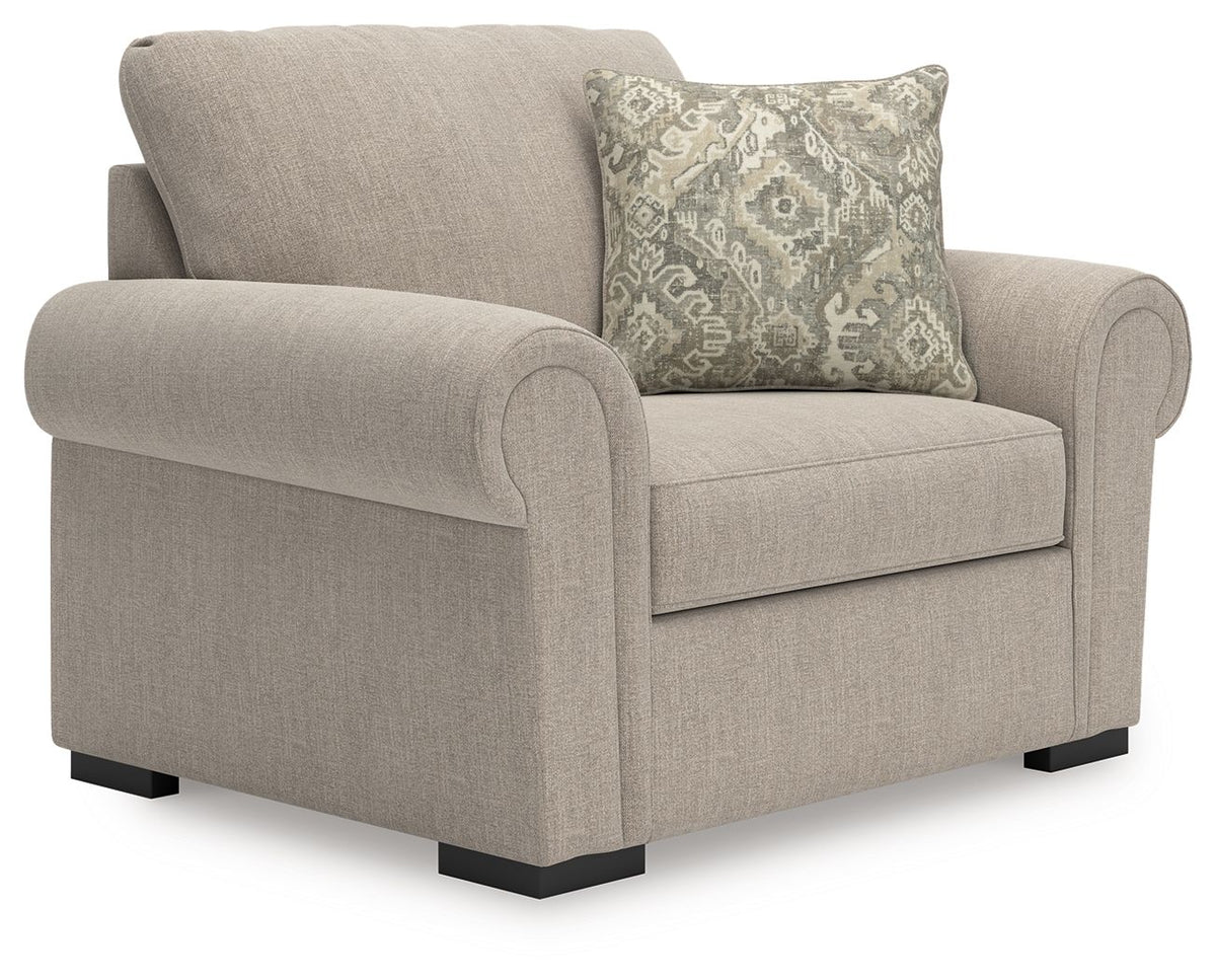 Sararose - Chair and a Half - Heather - R&R Furniture Gallery (Fountain Valley, CA)