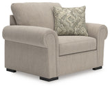 Sararose - Chair and a Half - Heather - R&R Furniture Gallery (Fountain Valley, CA)