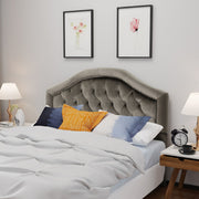 Kaarina - Contemporary Tufted Fabric Headboard - R&R Furniture Gallery (Fountain Valley, CA)