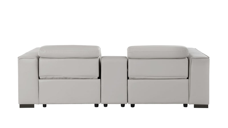 1208 - Dual Power Reclining Console Loveseat