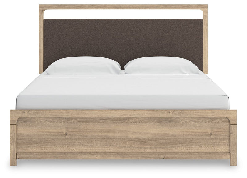 Kinlanni - Upholstered Panel Bed - R&R Furniture Gallery (Fountain Valley, CA)