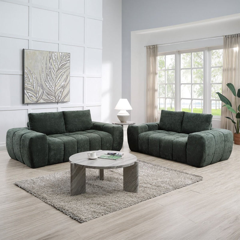 Medwin - Sofa - Green - R&R Furniture Gallery (Fountain Valley, CA)