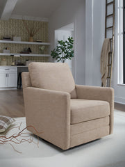 Freybourne Next-Gen Nuvella - Swivel Accent Chair - R&R Furniture Gallery (Fountain Valley, CA)