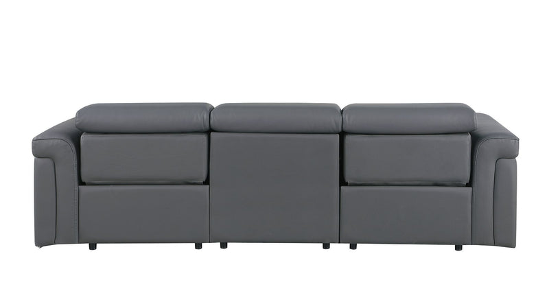 1126 - 3-Piece Modular Power Reclining Sofa In With 2 Power Recliners & Power Headrests