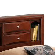 Modern Design Storage Bed With Bookcase Headboard - R&R Furniture Gallery (Fountain Valley, CA)