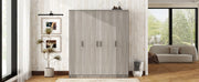4 Door Wardrobe With 1 Drawer - R&R Furniture Gallery (Fountain Valley, CA)