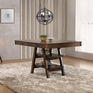 Ferrara - 2 Drawer Counter Height Table - Walnut