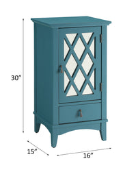 Ceara - Accent Table - Teal - R&R Furniture Gallery (Fountain Valley, CA)