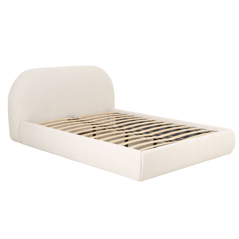 Bara - Textured Velvet Bed - R&R Furniture Gallery (Fountain Valley, CA)