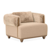 Portrait - Accent Chair - Toffee / Sienna Brown - R&R Furniture Gallery (Fountain Valley, CA)