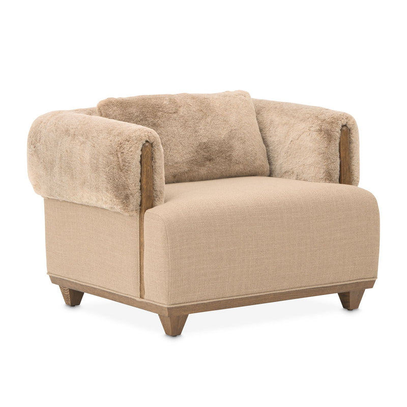 Portrait - Accent Chair - Toffee / Sienna Brown - R&R Furniture Gallery (Fountain Valley, CA)