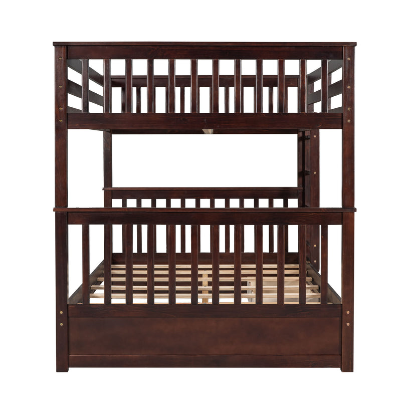 Bunk Bed With Ladders And 2 Storage Drawers - R&R Furniture Gallery (Fountain Valley, CA)