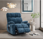 Refined Comfort dual Okin motor lift recliner chair for elderly with infinite position lay flat, heat, and massage features