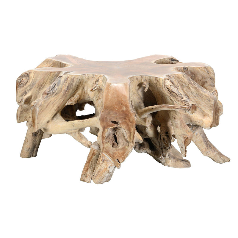 Cypress - Root Coffee Table - Natural White Wash - R&R Furniture Gallery (Fountain Valley, CA)