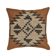 Terra - 20" Square Wool and Jute Kilim Throw Pillow (Cover) - Mesa - R&R Furniture Gallery (Fountain Valley, CA)