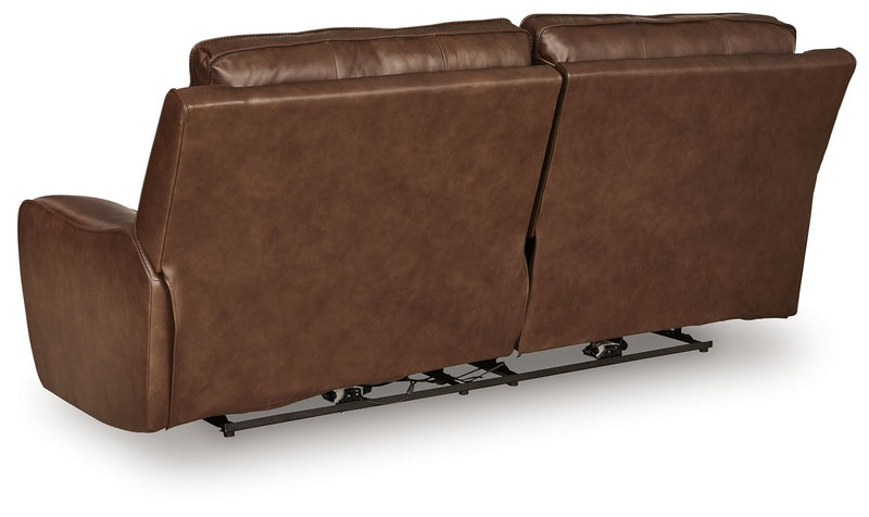 DeepWakes - 2 Seat Power Reclining Sofa With Adjustable Headrest - R&R Furniture Gallery (Fountain Valley, CA)