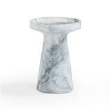Zara - Indoor / Outdoor Side Table - Blue / White - R&R Furniture Gallery (Fountain Valley, CA)
