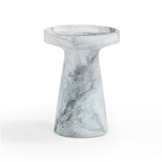 Zara - Indoor / Outdoor Side Table - Blue / White - R&R Furniture Gallery (Fountain Valley, CA)
