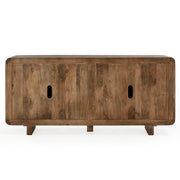 Classic Home Holmes 4-door buffet with wooden finish, featuring spacious storage and sleek design for dining room decor.