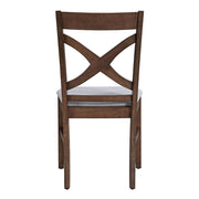 Ferris - Side Chair (Set of 2) - Brown - R&R Furniture Gallery (Fountain Valley, CA)