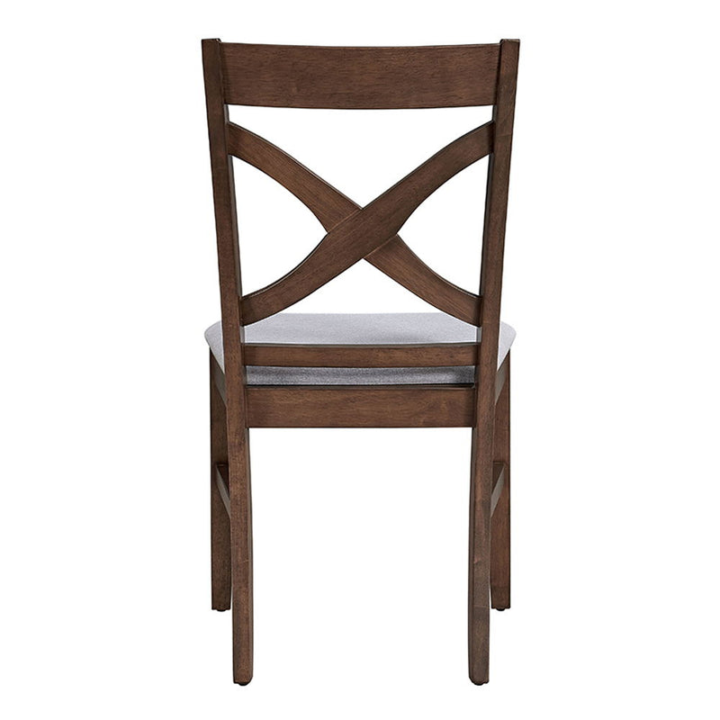 Ferris - Side Chair (Set of 2) - Brown - R&R Furniture Gallery (Fountain Valley, CA)