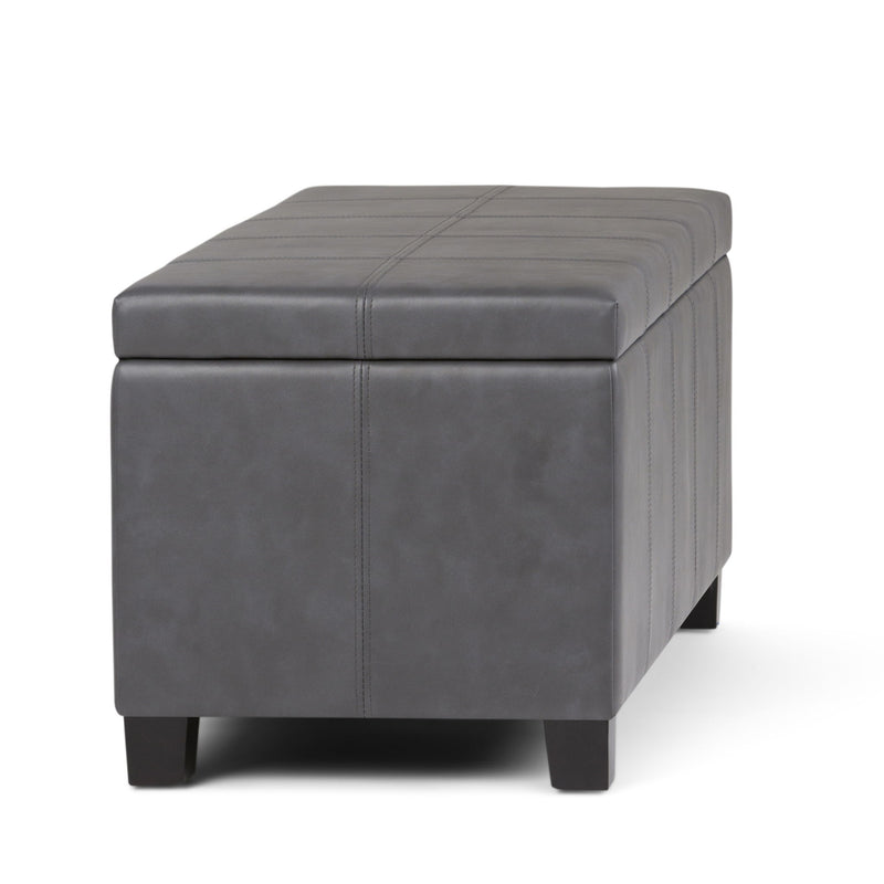 Dover - Upholstered Storage Ottoman Bench - R&R Furniture Gallery (Fountain Valley, CA)