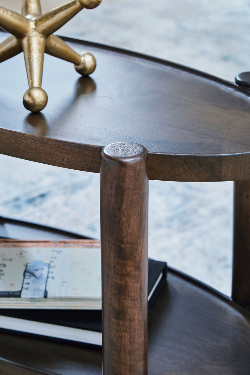 Wiattbury - Accent Table - Gray Brown - R&R Furniture Gallery (Fountain Valley, CA)