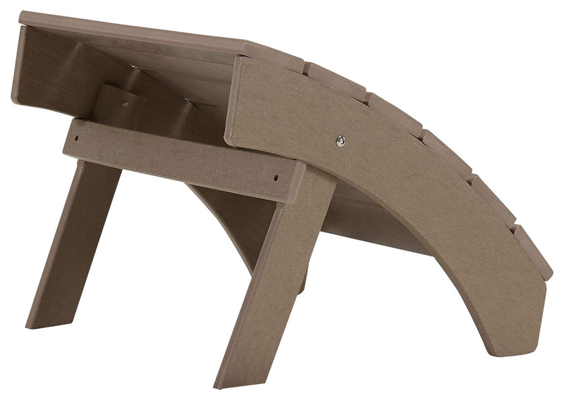 Sundown Treasure - 2 Pc. - Adirondack Chair And Ottoman - R&R Furniture Gallery (Fountain Valley, CA)