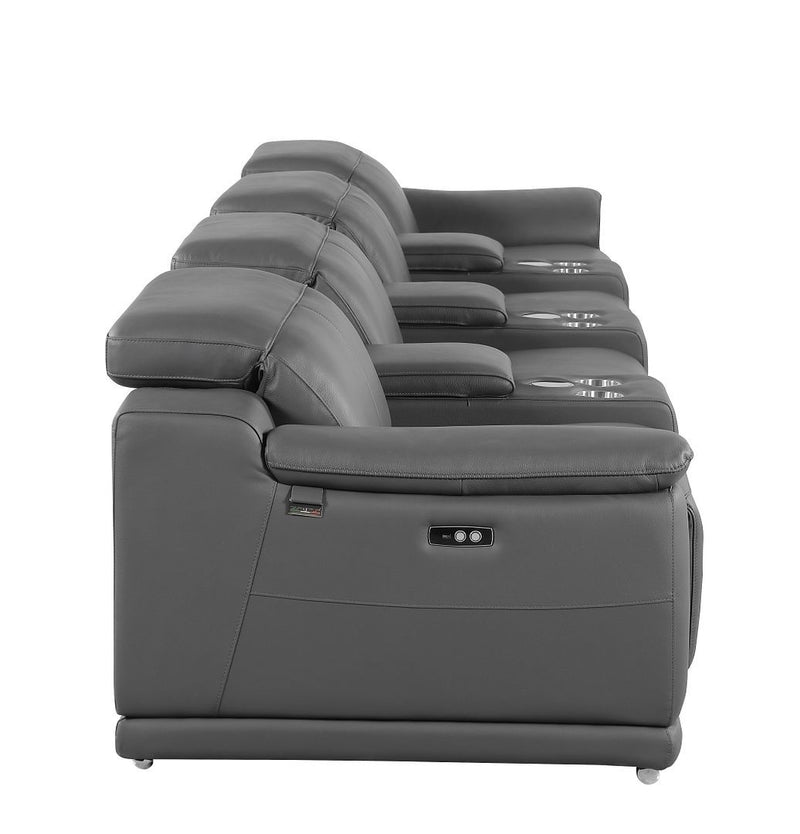 9762 - 7-Piece Modular Power Reclining Sofa With 4 Power Recliners