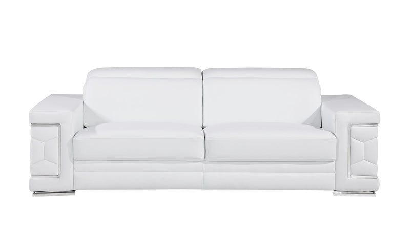 296 - Genuine Leather Living Room Set - R&R Furniture Gallery (Fountain Valley, CA)