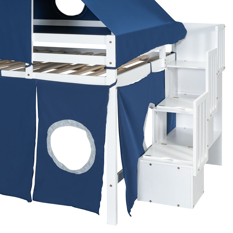 Loft Bed With Tent And Tower - R&R Furniture Gallery (Fountain Valley, CA)