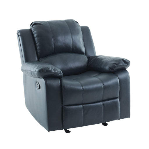 Charlotte - Gel Glider Recliner - Blue - R&R Furniture Gallery (Fountain Valley, CA)