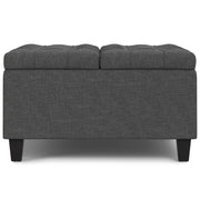 Harrison - Upholstered Coffee Table Storage Ottoman - R&R Furniture Gallery (Fountain Valley, CA)