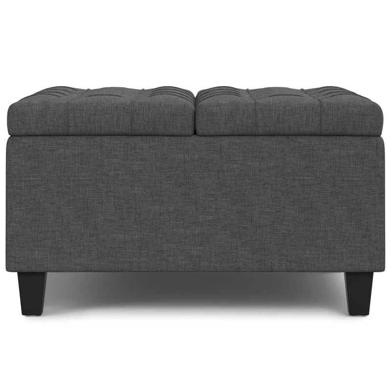 Harrison - Upholstered Coffee Table Storage Ottoman - R&R Furniture Gallery (Fountain Valley, CA)