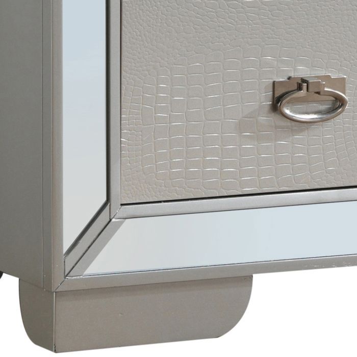 Contemporary storage dresser by Glory Furniture featuring multiple drawers and sleek modern design.