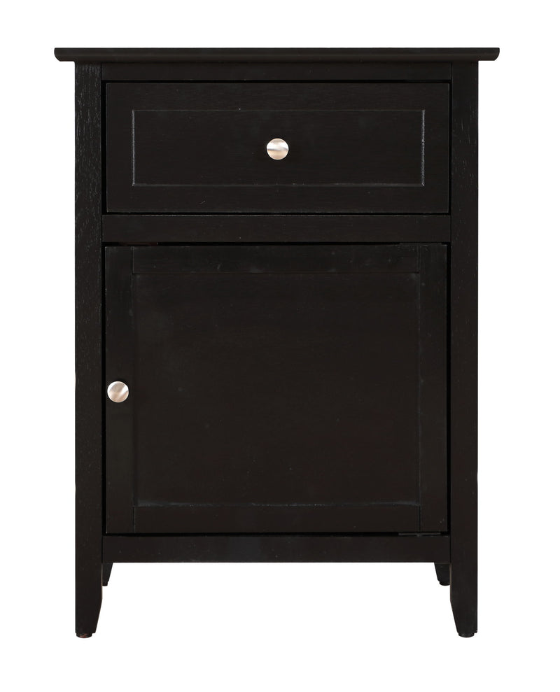1 Drawer / 1 Door Nightstand - R&R Furniture Gallery (Fountain Valley, CA)