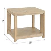 End Table - Tan - R&R Furniture Gallery (Fountain Valley, CA)