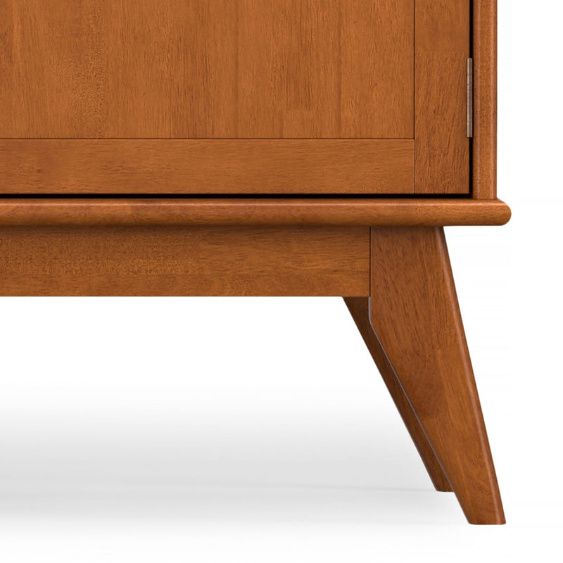 Draper - Handcrafted Mid Century Low TV Media Stand - R&R Furniture Gallery (Fountain Valley, CA)