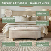 Flip Top Storage Bench - R&R Furniture Gallery (Fountain Valley, CA)