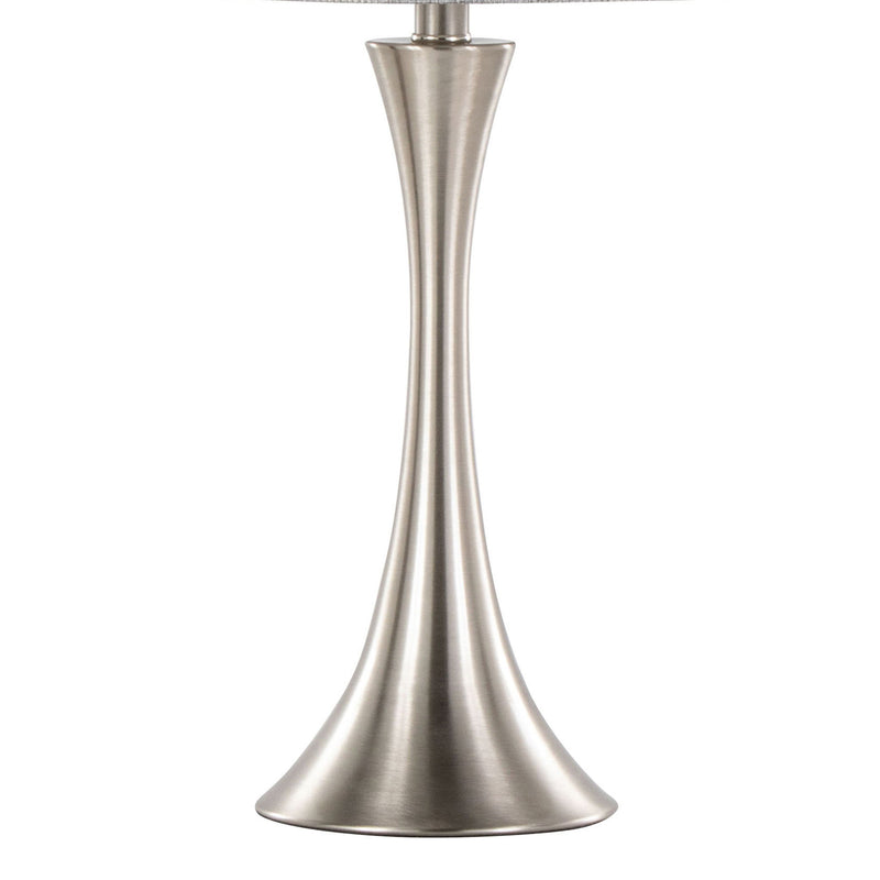 Lumi Source Lenuxe contemporary modern table lamp set with sleek design and neutral finishes, designed for stylish living spaces.