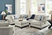 Benchcraft Maxon Place 5-piece living room set with sofa, loveseat, and armchairs arranged in a modern, comfortable living space.