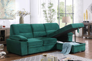Kipling - Reversible Sleeper Sectional Sofa Chaise - R&R Furniture Gallery (Fountain Valley, CA)