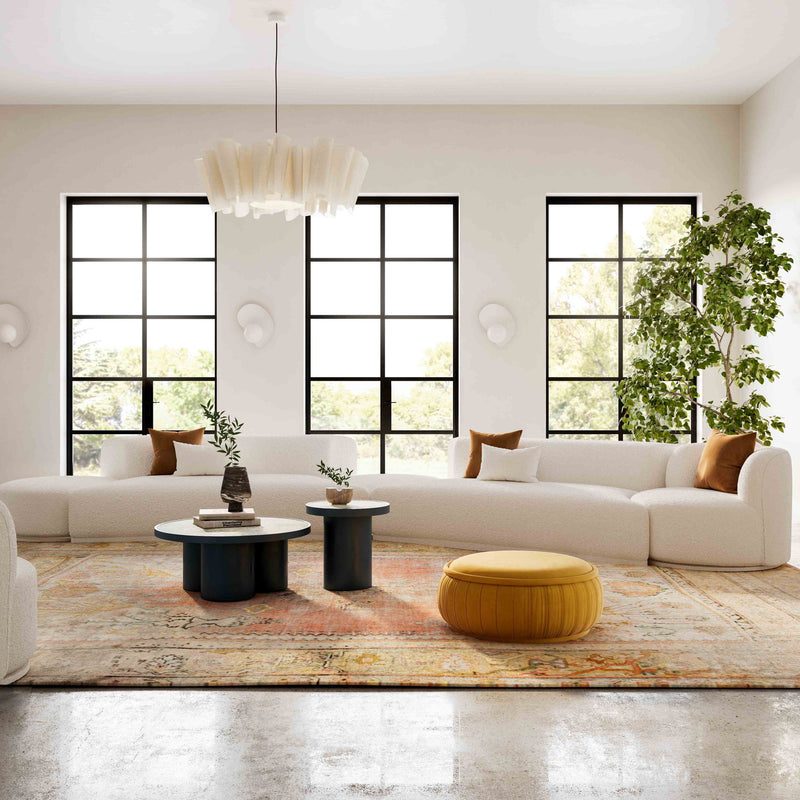 Fickle - Boucle Modular Sectional - R&R Furniture Gallery (Fountain Valley, CA)